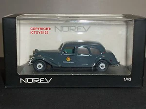 NOREV 153047 CITROEN TRACTION II COMMERCIALE DARK GREY DIECAST MODEL CAR - Picture 1 of 1