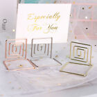 10PCS Metal Photo Card Clip Holder Number Note Memo Wedding Party Table Decor