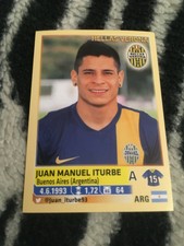 SOCCER SANDWICHES 2013-2014 FIGURE NR 238 NEWSSTAND/MINT JUAN MANUEL ITURBE