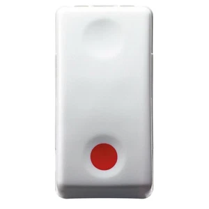 GEWISS GW 20523 UNIPOLAR TASTER 250V ac NC 10A KONT. HILFSMITTEL NA 1 MODUL - Bild 1 von 1