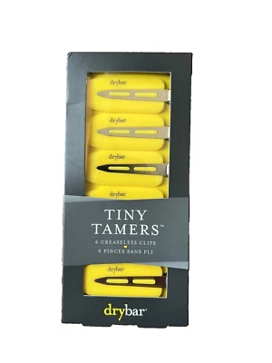 全新带盒 DRYBAR Tiny Tamers 无皱发夹(6 件套)造型卷发棒 — 第 1/4 张图片
