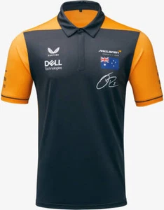 McLaren F1 2022 Adults Replica Drivers Polo Daniel Ricciardo Large - Picture 1 of 9