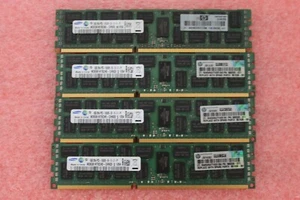 32GB (4 x 8GB) 2Rx4 PC3-10600R Samsung HP 501536-001 500205-071 - Picture 1 of 3