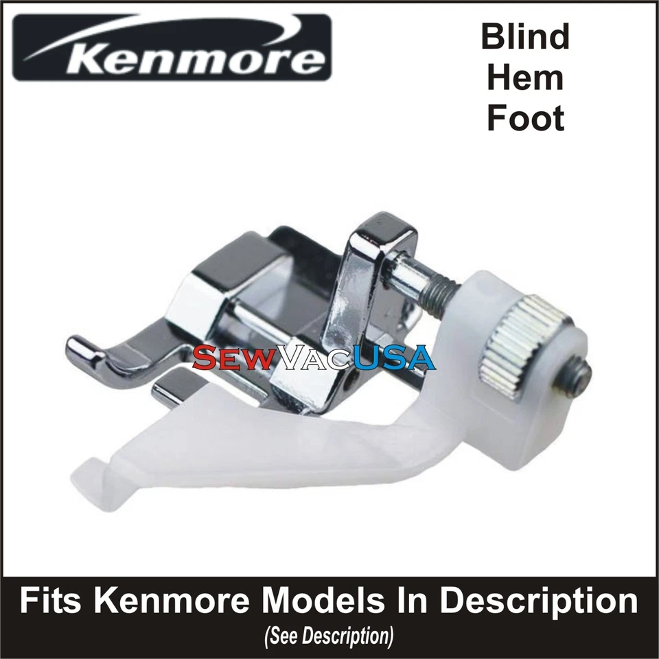 KENMORE Blind Hem Foot Fits All Models With Snap On Shank See Description - Image 1 of 1