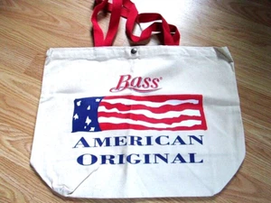 G.H.BASS - CANVAS TOTE BAG "FLAG" ....American Original - Bild 1 von 2