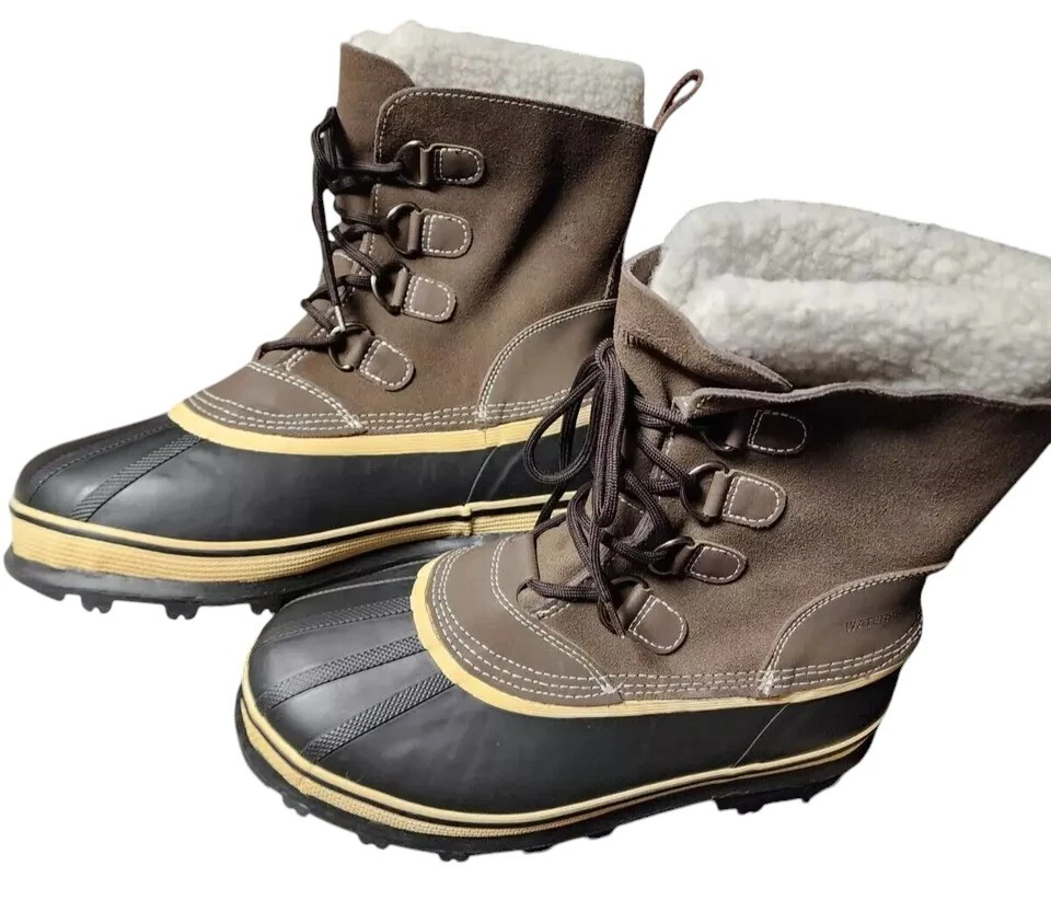 Gander Mountain Waterproof Boots NWT Men Size 10 Thermolite Insole Rated -40 F - Image 1 of 4