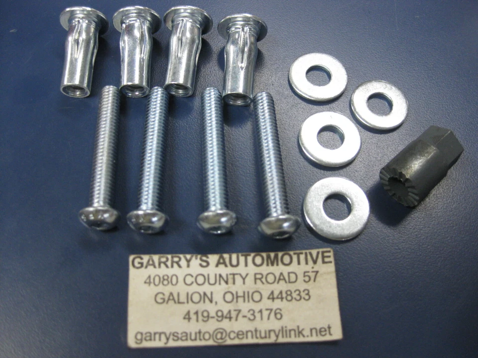 Kit de remaches de repuesto para plataforma de camión BSA-RIVKT herrajes de remache con herramienta Foto 1 de 1