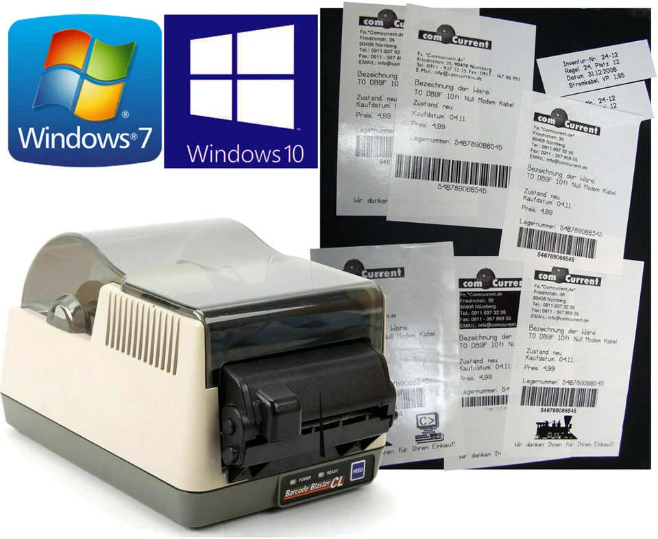 Axiohm Codici a Barre Etikettenprinter Stampante BL422003 Per Etichette Adesive - Image 1 of 1