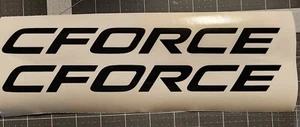 CF Moto CFORCE Sticker Vinyl Decal Get one pair- pick size-pick color TRACKED! - Bild 1 von 2