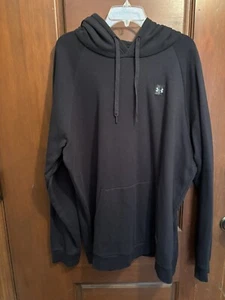 Under Armour Training Black Pullover Hoodie Gym Workout UA Mens Size 3XL/XXXL - Picture 1 of 3