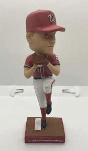 2014 Washington Nationals Jordan Zimmermann Bobblehead #2 - AUTOGRAPHED - Picture 1 of 12