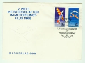 Germany 1968(Aug. 13) Trener Stunt Plane FDC Cover - Picture 1 of 3