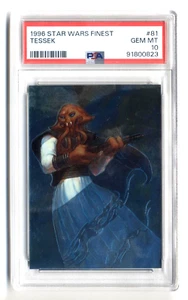 1996 Star Wars Finest TESSEK Mon Calamari #81 Graded PSA 10 Jabba GEM MINT - Picture 1 of 2