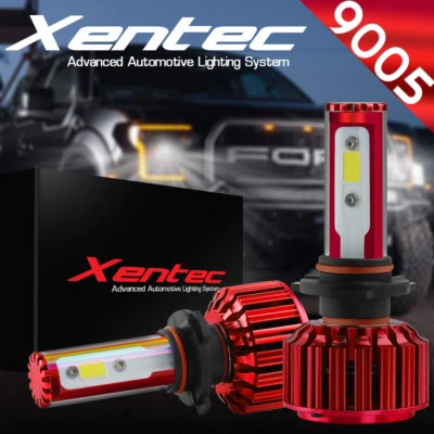 Kit de faróis XENTEC LED HID 9005 HB3 branco para 1997-2001 Plymouth Prowler - Imagem 1 de 4
