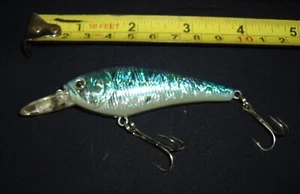 RARE VINTAGE FISHING LURE... RAPALA 2010 FISH BODY (OPAL HUE'S) - Imagen 1 de 8