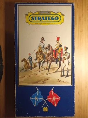 Original Stratego blau Thron vintage Brettspiel für 2 Spieler große Ausführung - Bild 1 von 3