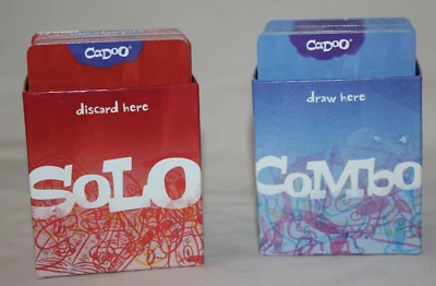 Cranium Cadoo board game replacement extra playing Cards Solo and Combo blue red - Image 1 of 4