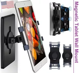 Strong Magnetic Wall Mount Tablet Holder Stand Kitchen Fridge Display 6" - 13" - Picture 1 of 7