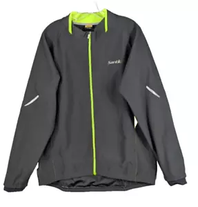 SANTIC Men's Cycling Full Zip Jacket Reflective Bicycle Sports Size 3XL 190/100A - Picture 1 of 13