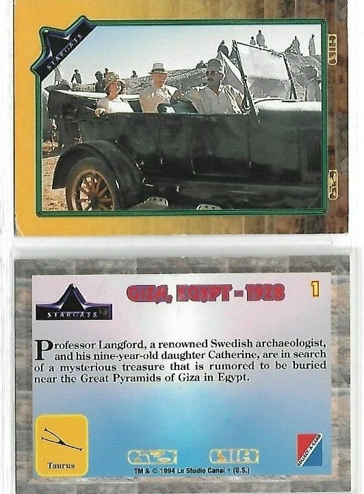 STARGATE  THE MOVIE BASE / BASIC SET 100 CARDS  BY COLLECTOR CARD    READ - Image 1 of 4