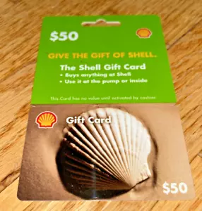 2006 Vintage SHELL GAS All Plastic - GIFT CARD / HANGER (No Value) #2 - Picture 1 of 2