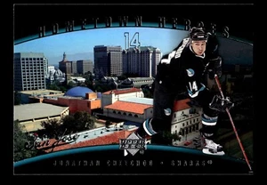 5-01-04 PWE . 2006-07 upper deck #hh40 jonathan cheechoo hometown heroes - Picture 1 of 2
