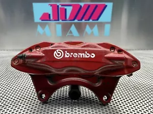 08-15 Mitsubishi Lancer Evolution X Brembo Front Right Brake Calipers EVO 10 - Picture 1 of 11