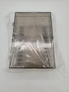 Vintage Audio Cassette Tape Holder 12 Single (No Case) Capacity Smoked - NEW - Picture 1 of 5