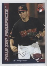 2010 Choice International League Top Prospects Danny Valencia #30 Rookie RC