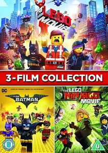 The Lego: Movie / Batman Movie / Ninjago Movie - 3 Film Collection (DVD) **NEW** - Picture 1 of 3
