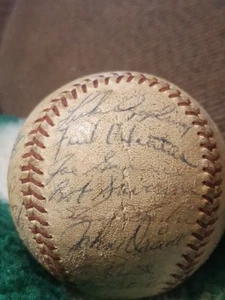 1963 Baltimore Orioles 24 Players Team Signed Baseball JSA COA Appling, Brooks  - Picture 1 of 6