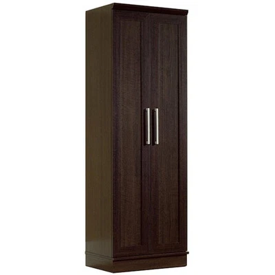 Gabinete de almacenamiento de madera de ingeniería tradicional Bowery Hill 71" H en roble Dakota Foto 1 de 4