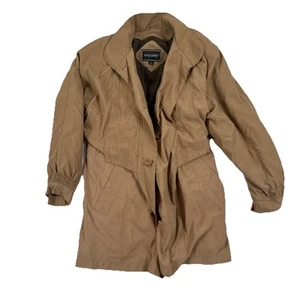 Galley Men’s Small Brown Casual Coat Jacket Full Zip Outerwear - Picture 1 of 11