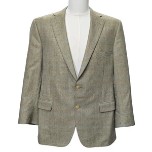 Paul Stuart Blazer Mens 43 Regular Wool Silk Sport Coat Jacket Canada - Picture 1 of 19