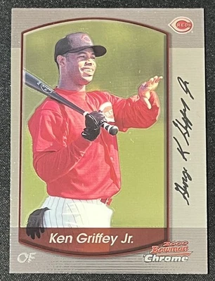 2000 Bowman #122 Ken Griffey Jr. Cincinnati Reds Baseball Card - Image 1 of 2