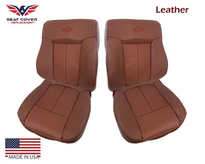 Fundas de asiento para Ford F250 Chaparral King Ranch 2011 2012 2013 2014 cuero de vaca Foto 1 de 4