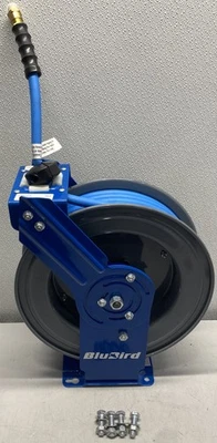 BluBird Dual-Arm Air Hose Reel 1/2" x 50' (BBRDA1250-AIO) - Image 1 of 4