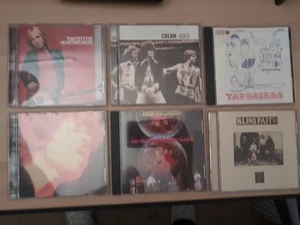 60's 70's Rock CD Lot Cream Petty Blind Faith Clapton Jimi Hendrix - Picture 1 of 7