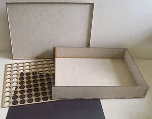 Custodia magnetica 70 mm per modelli wargaming top da tavolo wargames - Foto 1 di 20