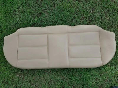 1994 TO 1998 BMW 318i 328i 325i E36 REAR LOWER BEIGE SEAT CUSHION LEATHER SEDAN - Image 1 of 4