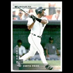 Curtis Pride #192 1997 Donruss Detroit Tigers Baseball Card MLB NM - Picture 1 of 3