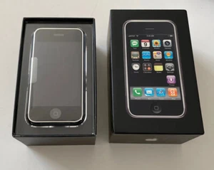Old Stock Apple iPhone 2g 8gb 1st Generation Collector Piece 13 icon - AT&T Box - Picture 1 of 5