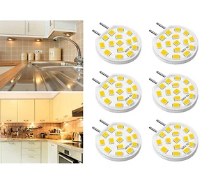G8 LED Bulb Dimmable 3W T4 Led Bulb 20-25W Halogen Equivalent 120V Puck Light - Picture 1 of 11