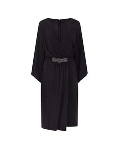 ETRO New Without Tags Women's Black Silk Flare Dress Size 42 ~ $1380 - Picture 1 of 3