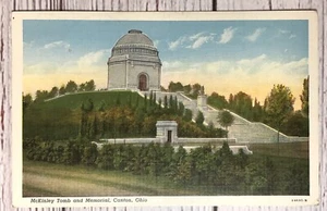 McKinley Tomb and Memorial Canton Ohio Vintage Postcard - Picture 1 of 2