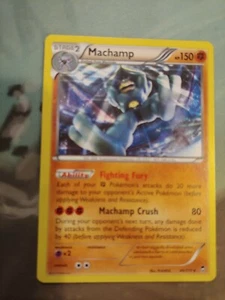 Errore Machamp 46/111 errore errore errore ologramma raro senza olo Pugno Furious Pokemon quasi nuovo - Foto 1 di 2