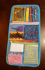 Fidget Mat For Autism Youths Elderly Alzheimers Finger Dexterity - Picture 1 of 8