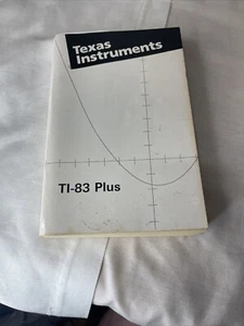 TI-83 Plus User Manual Vintage RARE Compete Manual  - Picture 1 of 3