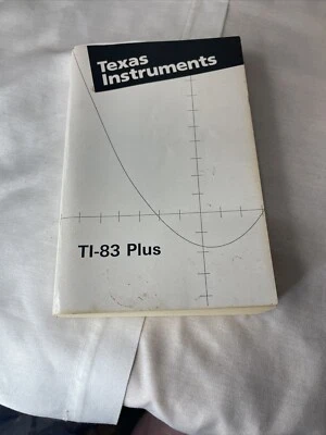 TI-83 Plus User Manual Vintage RARE Compete Manual  - Image 1 of 3