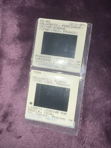 DELACROIX, 2 X 2 / 35mm museum quality 2 slide collection, W free shipping - Picture 1 of 3